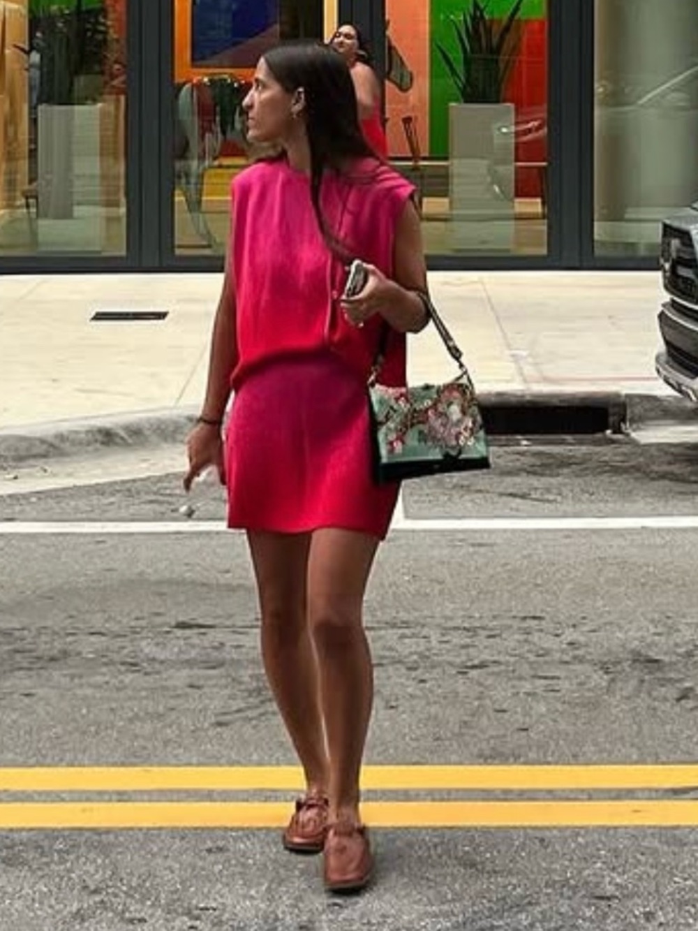 CELMO Pink & Red Knit Set - Picture 4 of 11
